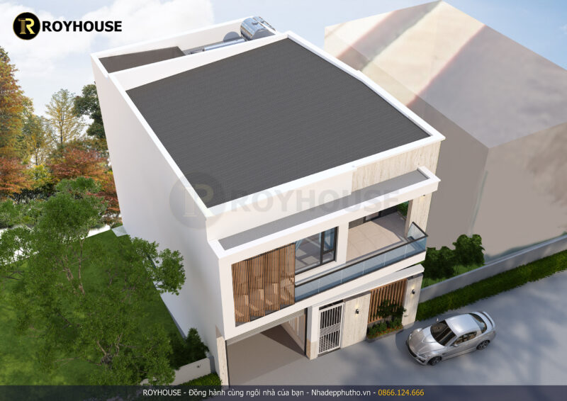 nhà hiện đại 3 tầng