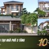 thiết kế cải tạo nhà phố 3 tầng